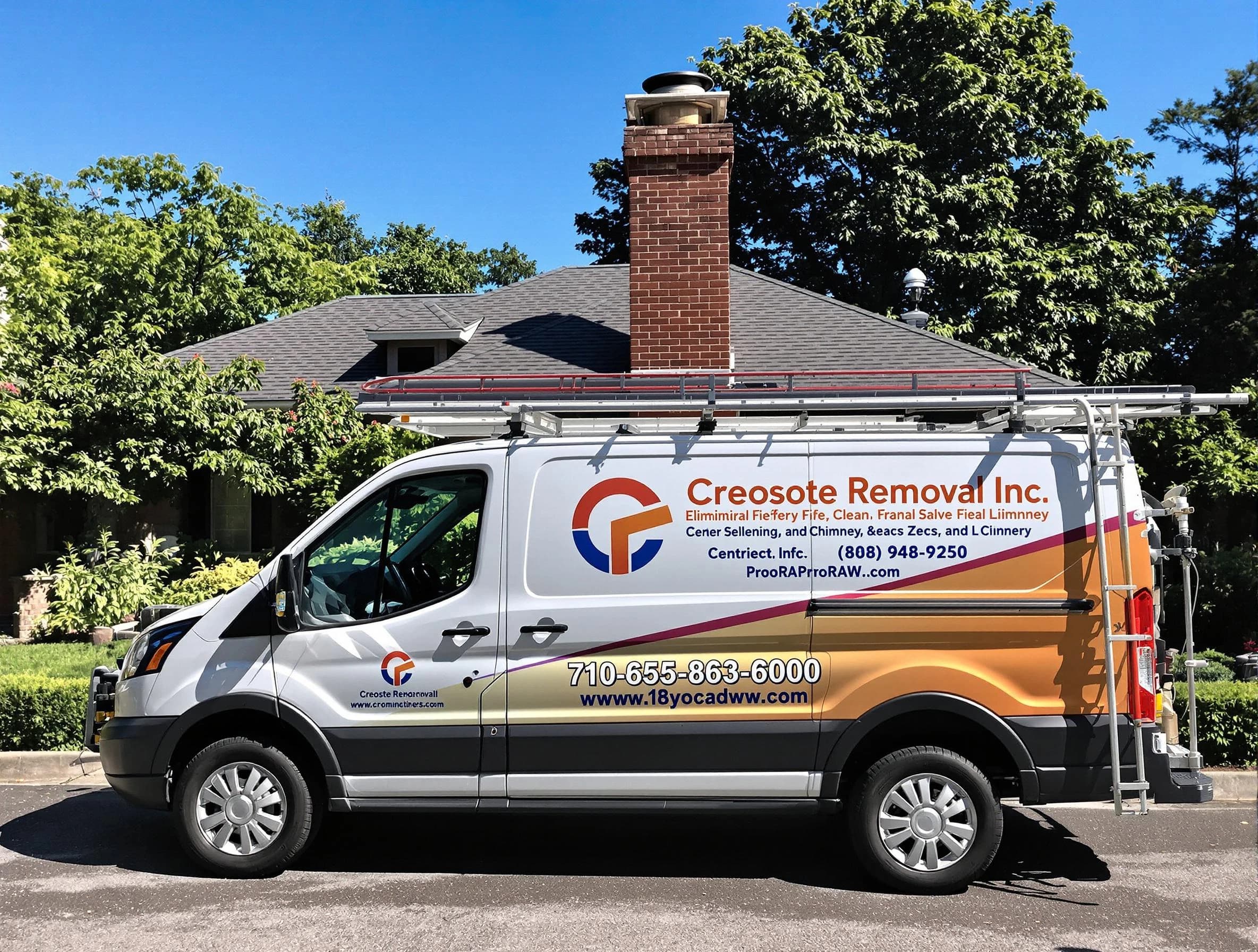 Jersey City Chimney Sweep technician removing creosote safely in Jersey City, NJ