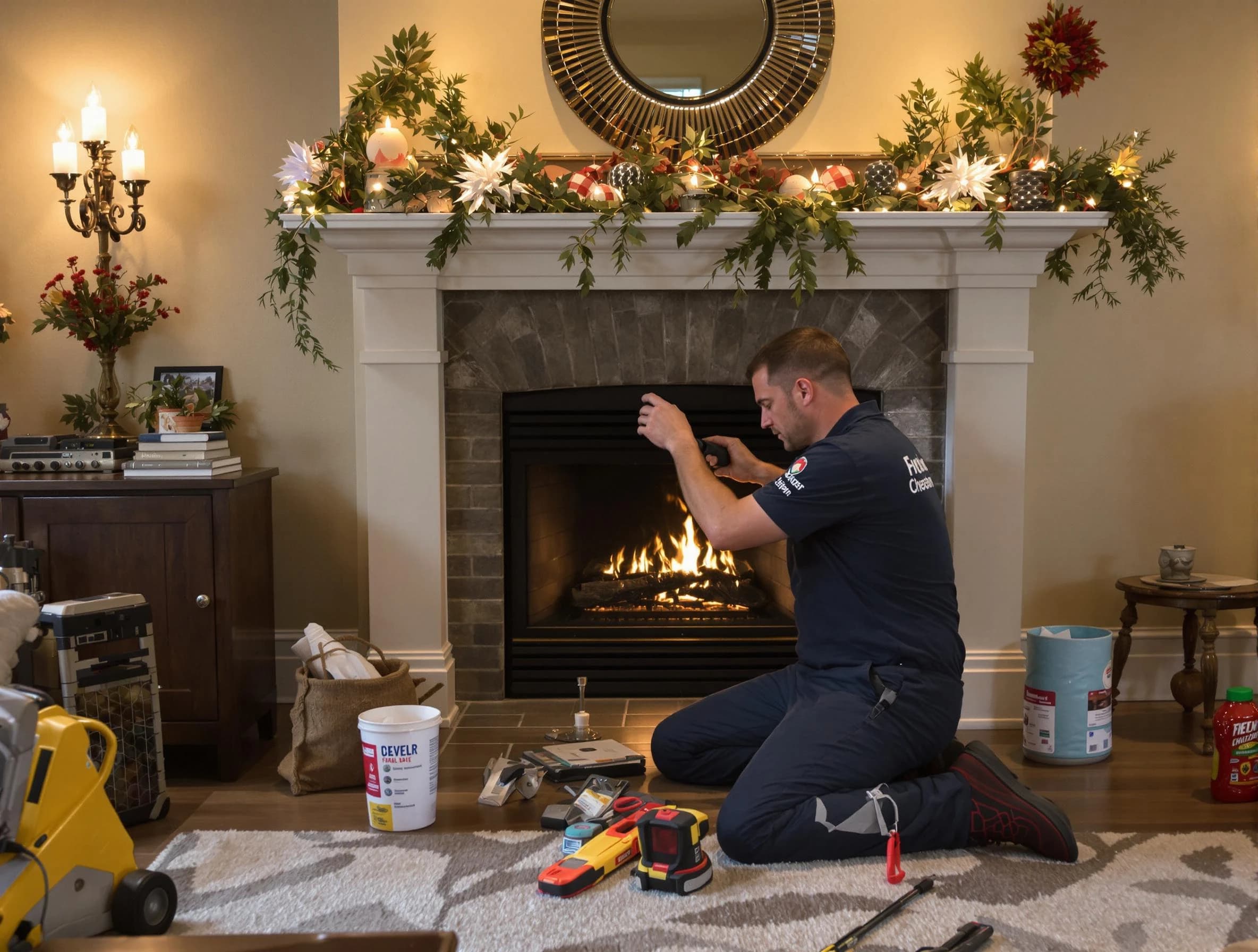 Jersey City Chimney Sweep offering fireplace maintenance services in Jersey City, NJ