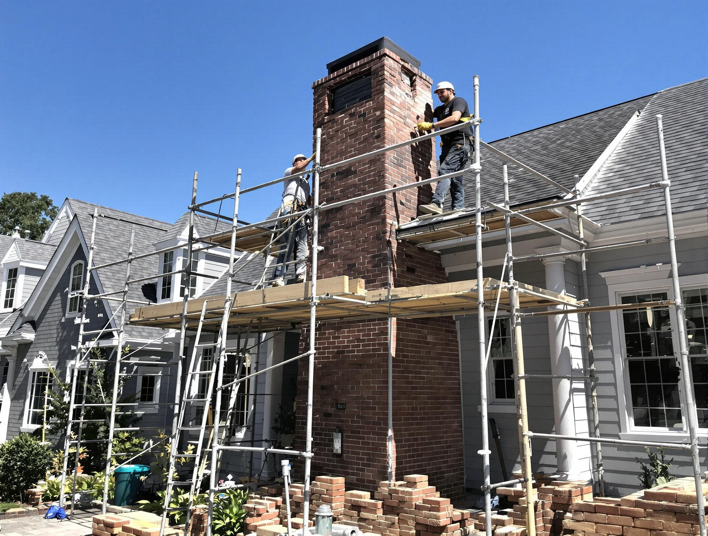 Chimney Rebuilding in Jersey City